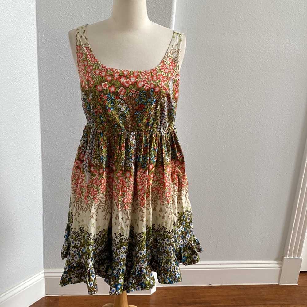 Alice + Olivia Floral Mini Dress Size M